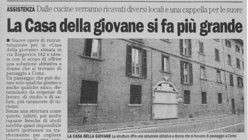 Quotidiano 'La Provincia' 2000